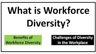 What is Workforce Diversity? Benefits of Workforce Diversity-Challenges of Diversity