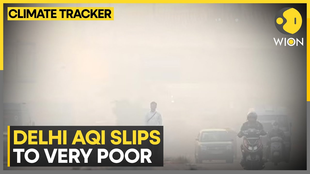 Delhi AQI: Air Pollution Worsens Across North and East India; Fog  & Smog Blankets Delhi Again| WION