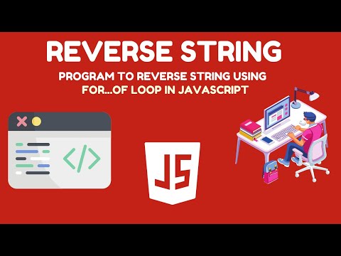 Javascript Reversestring Program To Reverse String Using Javascript For Of Loop Hindi