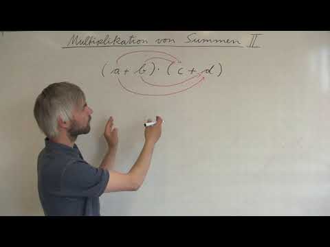 Multiplikation von Summen 2