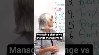 Change management is a project management plan in its own right. #projectmanagement #pmbok #pmp #pmi