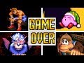 Classic SNES Video Game Deaths Game Over Screens
