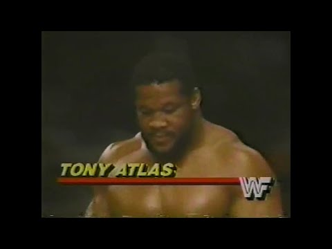 Tony Atlas vs Hercules   Championship Wrestling Aug 16th, 1986