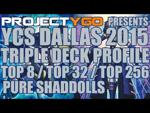 Shaddoll Pure Deck Profile (Top 8/32 YCS Dallas | Jonathan Rosario & Jovanny Castillo)