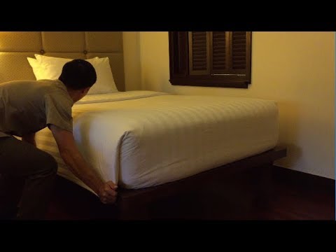 How to making bed with professional housekeeping in  6.15 minutes | by UFO Daily