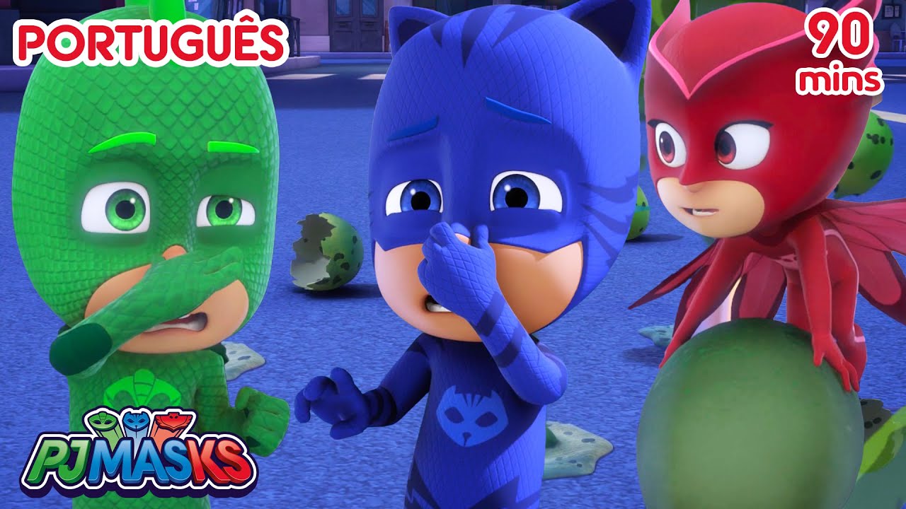 Está chovendo ovos fedorentos! 🥚 | PJ Masks em Português | #superherois #pjmasksbrasil
