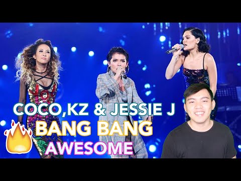 REACTION Jessie J, Coco Lee and KZ Tandingan Bang Bang The Singer 2018 | LanceReact