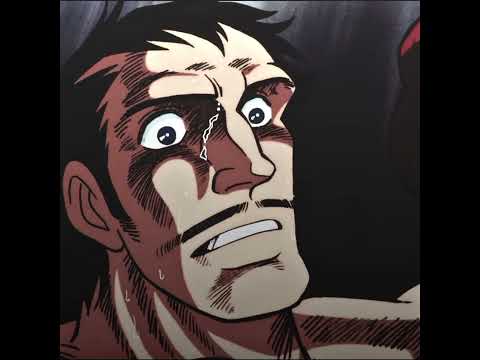 Joe Yabuki wild eyes