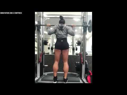 Tina Nguyen beautiful calf muscle