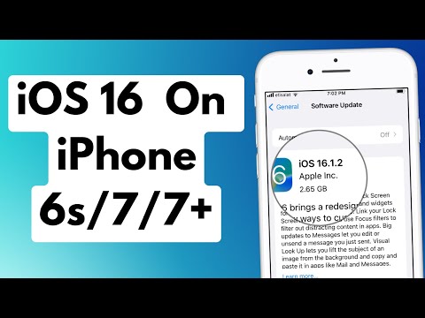 How To Install iOS 16 on iPhone 7, 6s, 6, 5s - iOS 16 Update for older iPhones