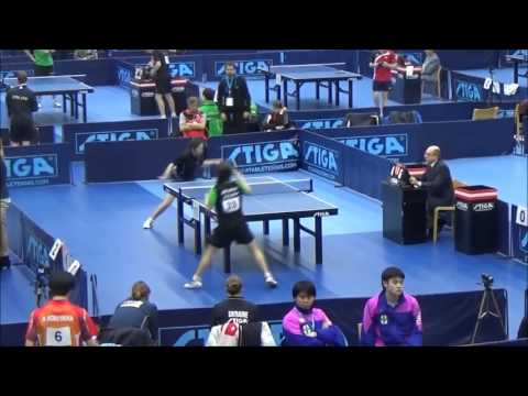 WEGRZYN Katarzyna - BRATEYKO Solomiya (Finlandia Open 2016)