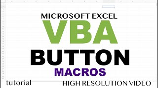 Excel Macros - Button,  Assign to Macro to Delete Blank Rows - Excel VBA Part 13