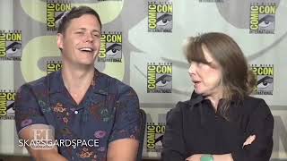 Bill Skarsgård laughing for 36 seconds straight
