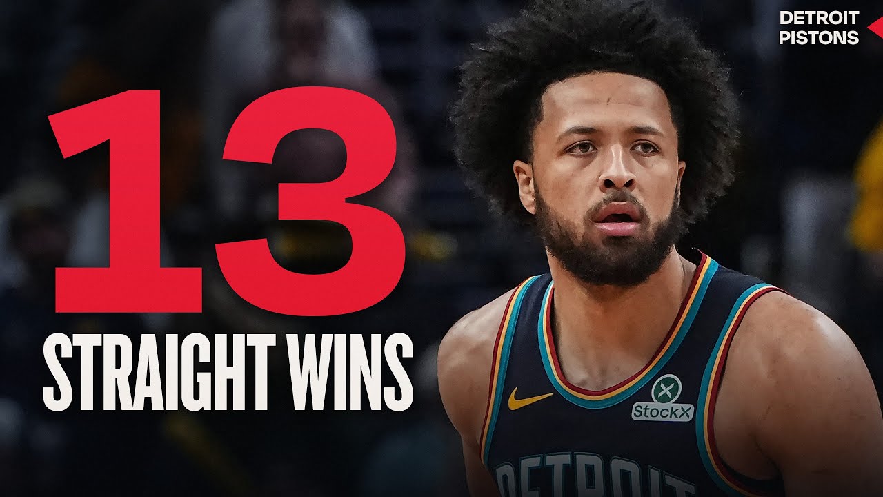 Pistons Tie Franchise Record! 13 Straight Wins 🔥 | Top Plays