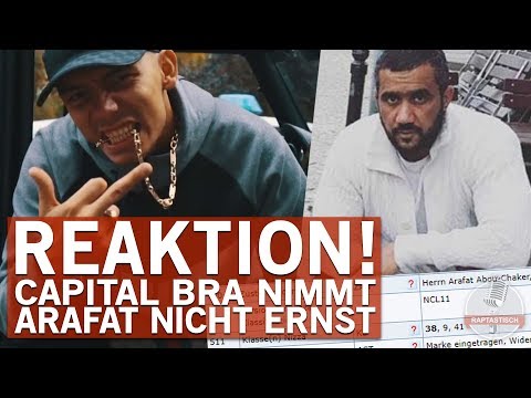 Capital Bra reagiert auf Arafats Markeneintragung von „Capital bra“ !