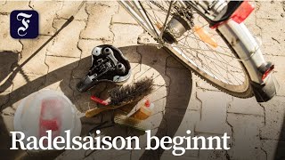 So wird das Fahrrad frühlingsfit