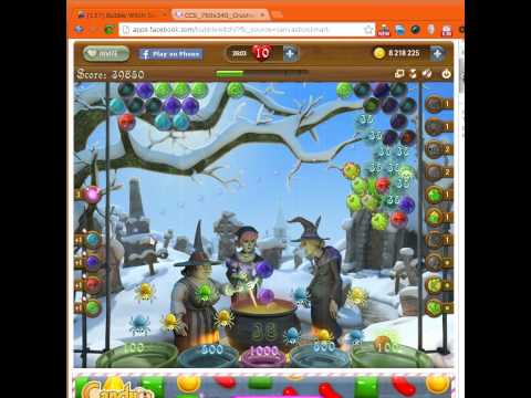 Bubble Witch Saga Level 374 Dazzle 3 Stars