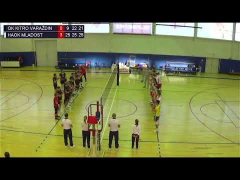 OK Kitro Varaždin - HAOK Mladost Zagreb, SUPERLIGA 21/22, polufinale, 2. utakmica