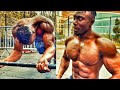Arms Chest and Abs workout at Home | @Akeem Supreme @Broly Gainz