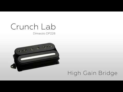 Crunch Lab vs Illuminator - DiMarzio Pickup Comparison
