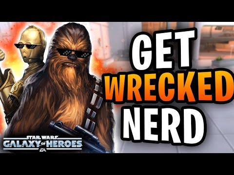 THIS is How You WRECK Nerds in Star Wars: Galaxy of Heroes