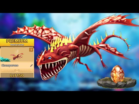 Champerone Max Level 150 Titan Mode - Premium Thunderdrum - Dragons:Rise of Berk