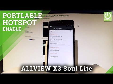 ALLVIEW X3 Soul Lite PORTABLE HOTSPOT / WI-FI SHARING