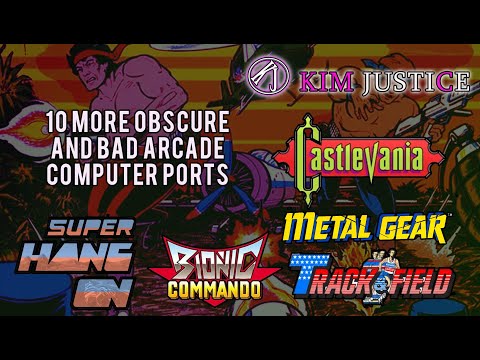 10 MORE Obscure and Bad Computer Arcade Game Ports | Kim Justice