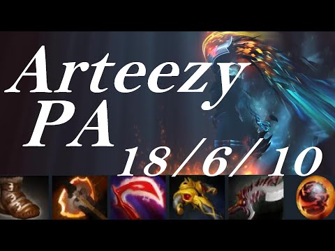 Arteezy Phantom Assassin, Blizzy Batrider vs Cr1t Windranger, BOOM Ursa - serial deaths - dota2