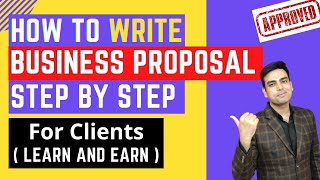 How to Write a Business Proposal ( Step by Step ) For Clients | business proposal kaise banaye