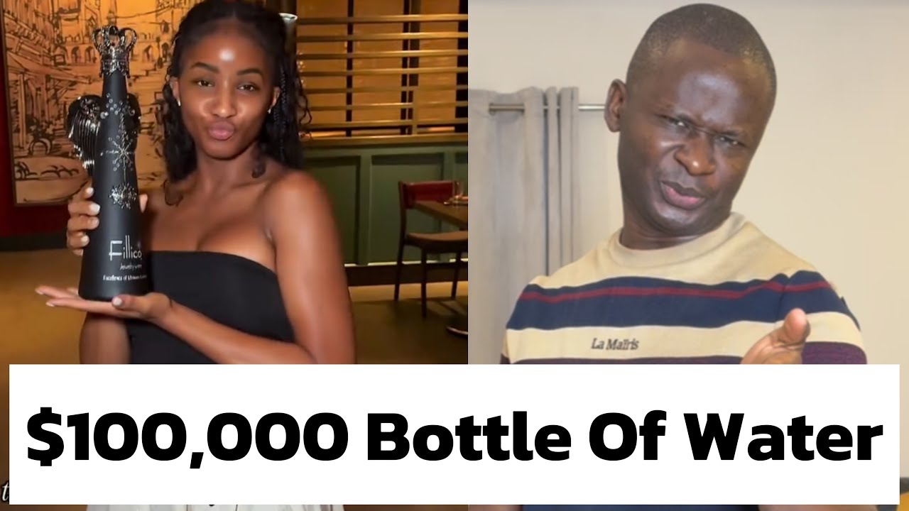 $100,000 Bottle Of Water