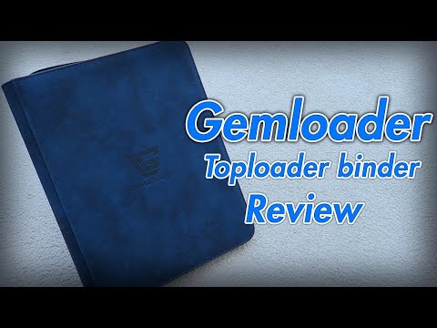 Gemloader "Premium" Toploader Collector's Binder Review