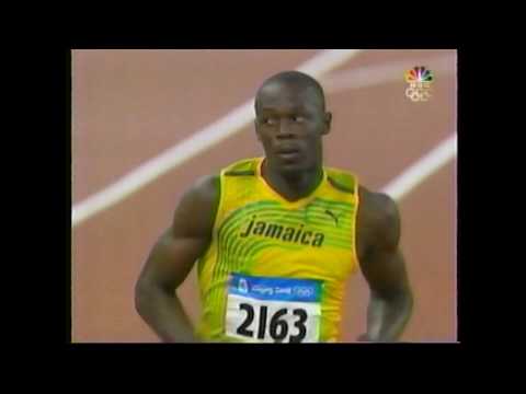 Usain Bolt - Men's 100m Semifinal - 2008 Summer Olympic Games in Beijing