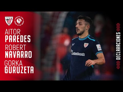 Imagen de portada del video 🎙 Guruzeta, Navarro & Paredes | post Slavia Praha 0-0 Athletic Club | J5 Champions League
