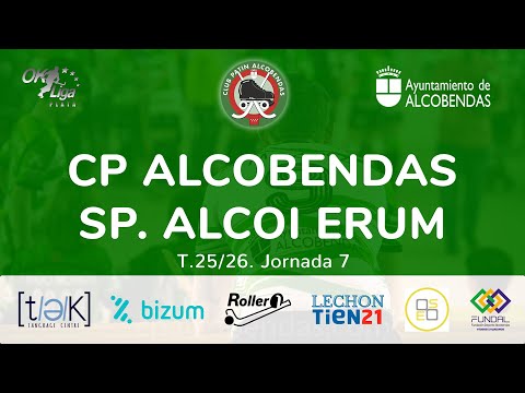 C.P. Alcobendas OK Plata - Sporting Alcoi Erum. OK Liga Plata. T. 25/26. Jornada 7