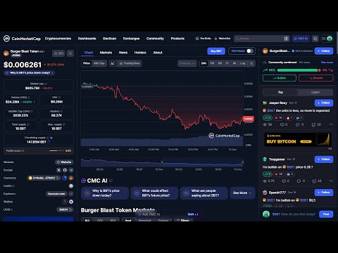 Is Burger Blast ($BBT) token legit or a scam