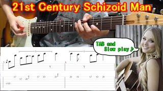 ?TAB?21st Century Schizoid Man / Guitar lesson - How to play