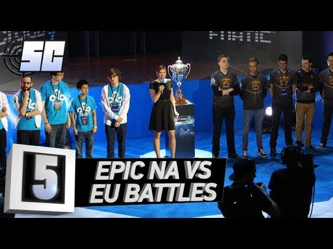 5 Epic NA vs EU Battles | LoL eSports