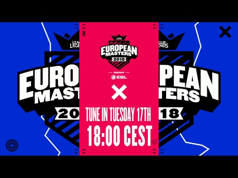 [🔴] European Masters Spring Split Group Stage 2018 - Day 3