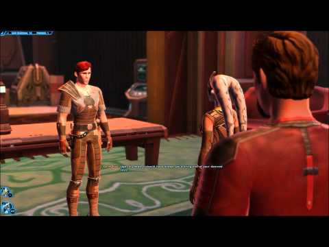SWtOR Jedi Consular Story Cutscenes Pt. 11 [Chapter 1 / Nar Shaddaa / Dark Side]