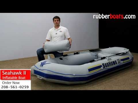 Intex Seahawk ii 2 Inflatable Fishing Boat Video Review by Rubber Boats