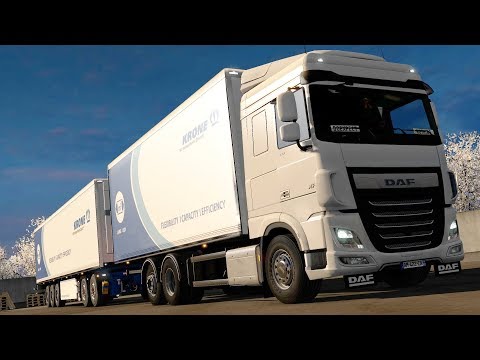 ETS2 1.30 DAF XF106  Stockholm - Trelleborg