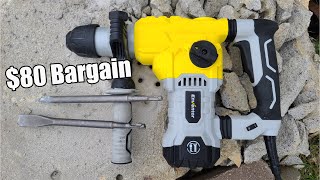 Nice $80 Enventor Corded 1-1/4" SDS Plus Rotary Hammer Drill for A Homeowner