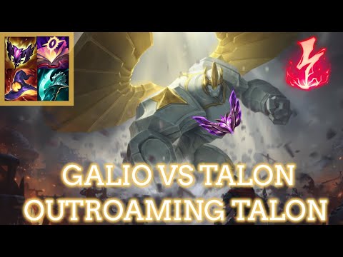 Galio vs Talon: Outroaming the roamer!