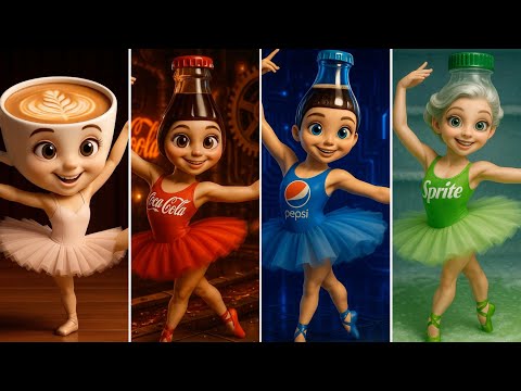 Ballerina Cappuccina Vs All Ballerina Version (Cocacola, Pepsi, Sprite, Fanta, Root Beer, Dr Pepper)