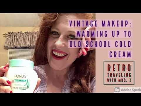 Vintage Makeup: Warming Up to Old School Cold Cream