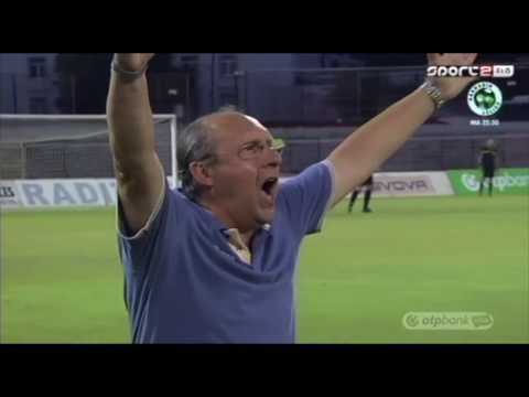 Georges Griffiths gólja a Budapest Honvéd-Lombard Pápa meccsen