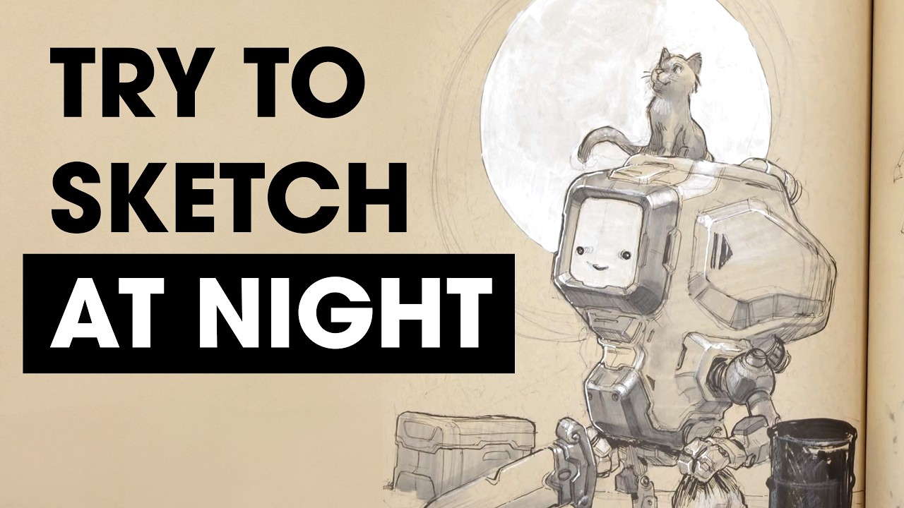 Explore Absurd Ideas in Your Sketchbook