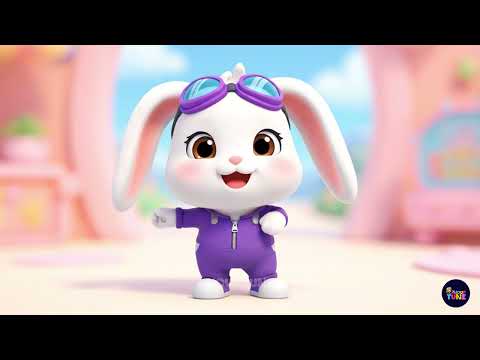 Little Bunny Song for Kids | Nursery Rhyme & Dance