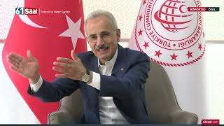 Bakan Abdulkadir Uraloğlu 61saat’e konuştu! Trabzon'un dev projelerind